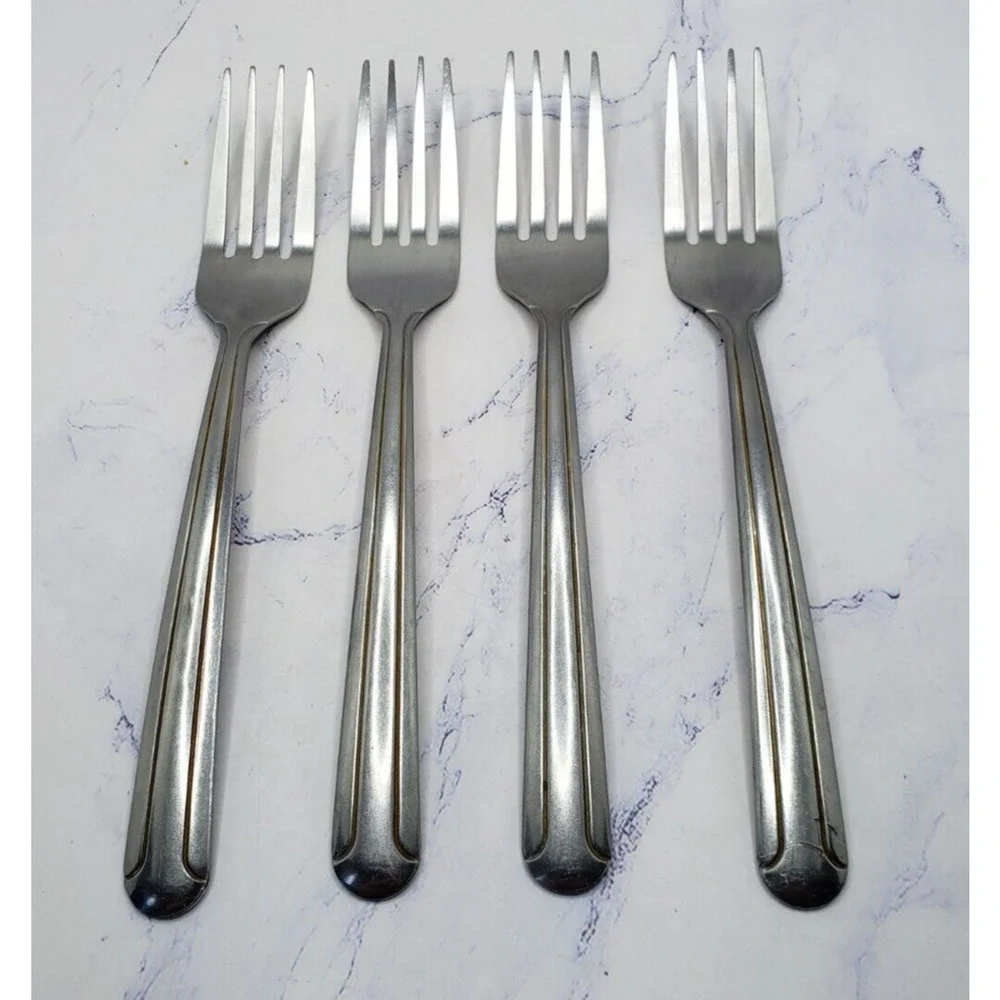 4 Pack Dominion Dinner Forks Stainless Steel Fork Brand Ware Flatware